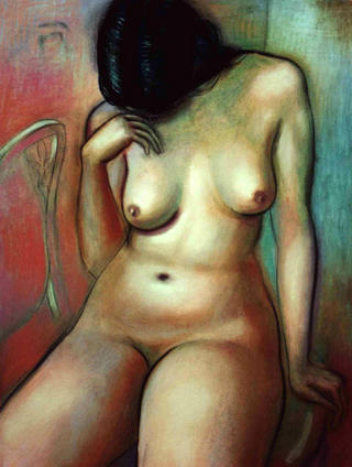 Nude in Pink by Pavel Veshchev
