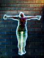 Crucifiction 1.0 (from the El Muro Series) by Angel Burbano