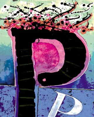 Digital Alphabet: Letter P by Angel Bellido