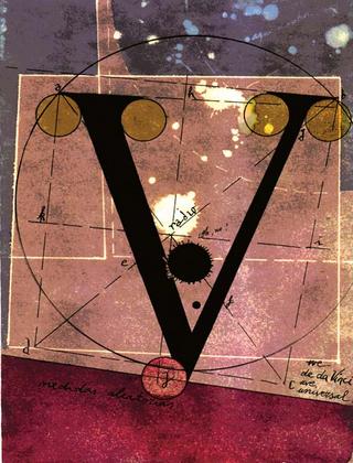 Digital Alphabet: Letter V by Angel Bellido