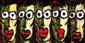 Los Caraslargas (Five Pieces) by Javier Garrote