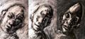Two Souls Dragged to the Ogre (Triptych) by Javier Garrote