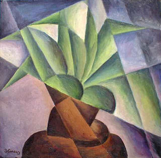 Green Flower by Jan Hinais