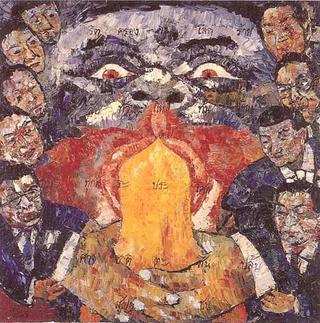 Eclipse Swallows the Cock by Vasan Sitthiket
