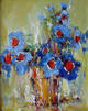 Blue Flowers by Ioan Popei