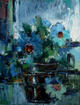 Blue Flowers 2 by Ioan Popei