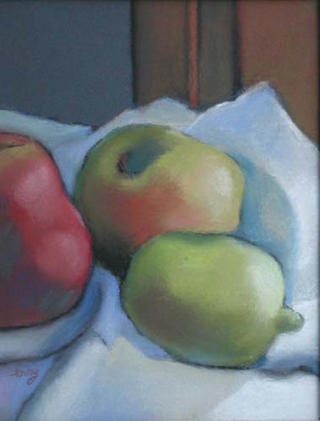 Apples and Lemon by Ernesto Magui&ntilde;a G&oacute;mez