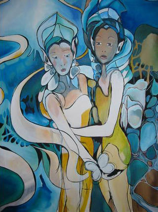 Friends by Shirley Dickie