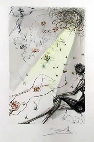 Canto 3 (from the Series The Song of Songs of King Solomon) by Salvador Dal&iacute;