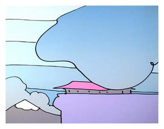 Early Morning I by Peter Max