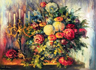Flower Arrangement by Leonid Afremov