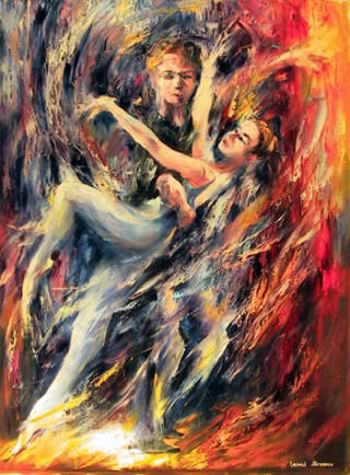 Romeo and Julliet II by Leonid Afremov