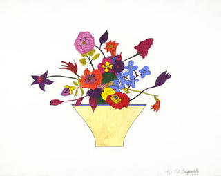 Gold Vase by Ed Baynard