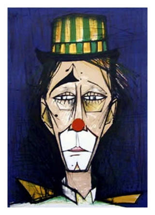 Clown by V. Beffa