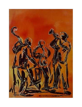 Jazz Band 1 by Burdick