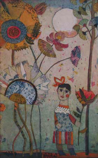 Blumenm&auml;dchen (Flower Girl) by Jutta Votteler