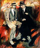 Gardel, Legui and the Muses by Beti Alonso