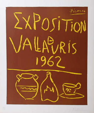Exposition de Vallavris by Pablo Picasso