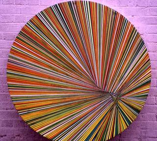 Orange Circle by Emily Beza