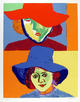 Girl with Hat III by John Grillo