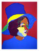 Girl with Hat IV by John Grillo