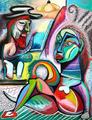 The Painter and His Model by Ra&uacute;l Ca&ntilde;estro
