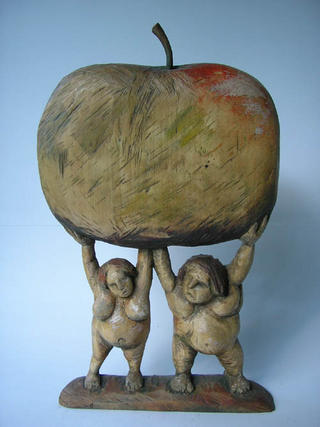 Adam and Eve by Piotr Woroniec