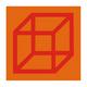 Series: Cubes in color on color by Sol LeWitt