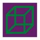 Series: Cubes in color on color by Sol LeWitt