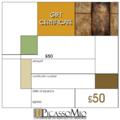 &pound;50 Art Gift Certificate by PicassoMio.com