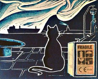 Marine Cat - My Heart in a Box by Luis Yng&uuml;anzo