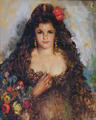 The Black Mantilla by Amparo Cruz Herrera
