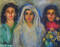 Three Friends by Amparo Cruz Herrera