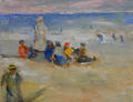 Rest at the Beach by Amparo Cruz Herrera