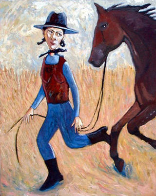 Horse Run by M McSweeney