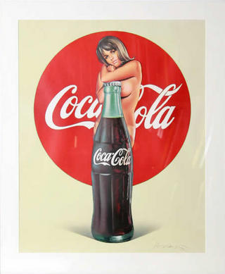 Lola-Cola (72) by Mel Ramos