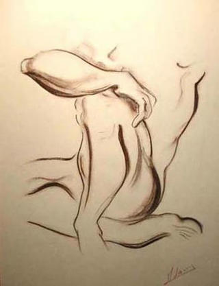 Man Silhouette by Martina Lasry
