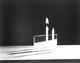 Parallax (Candles) by Berenice Abbott