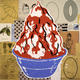 Red Sundae (Well Fancy that) by Donald Baechler