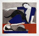 The Blue Robe by Will Barnet