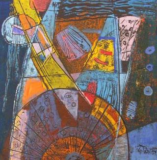 Abstract Thoughts 6 by Nguyen Trong Tai