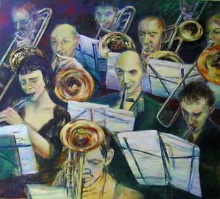 Orchestra by Sylva Zalmanson
