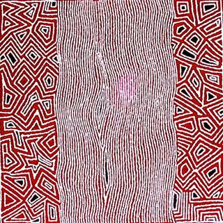 Story of Lightening at Kalipimpa by Nelli Marks Nakamarra