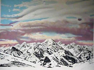Sky over Mountain by John D'Orazio