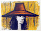 Woman with Hat by Bernard Buffet