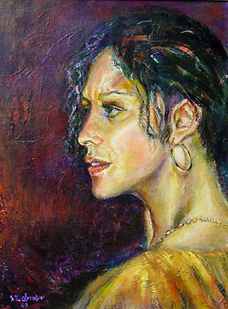 Dancers Portraits by Sylva Zalmanson