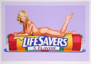 Five Flavor Funny - Uma Thurman by Mel Ramos