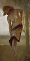 Naked  with Hat by Jes&uacute;s Zat&oacute;n