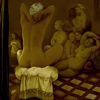 The Turkish Bath (Ingres Homenage) by Jes&uacute;s Zat&oacute;n
