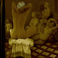 The Turkish Bath (Ingres Homenage) by Jes&uacute;s Zat&oacute;n
